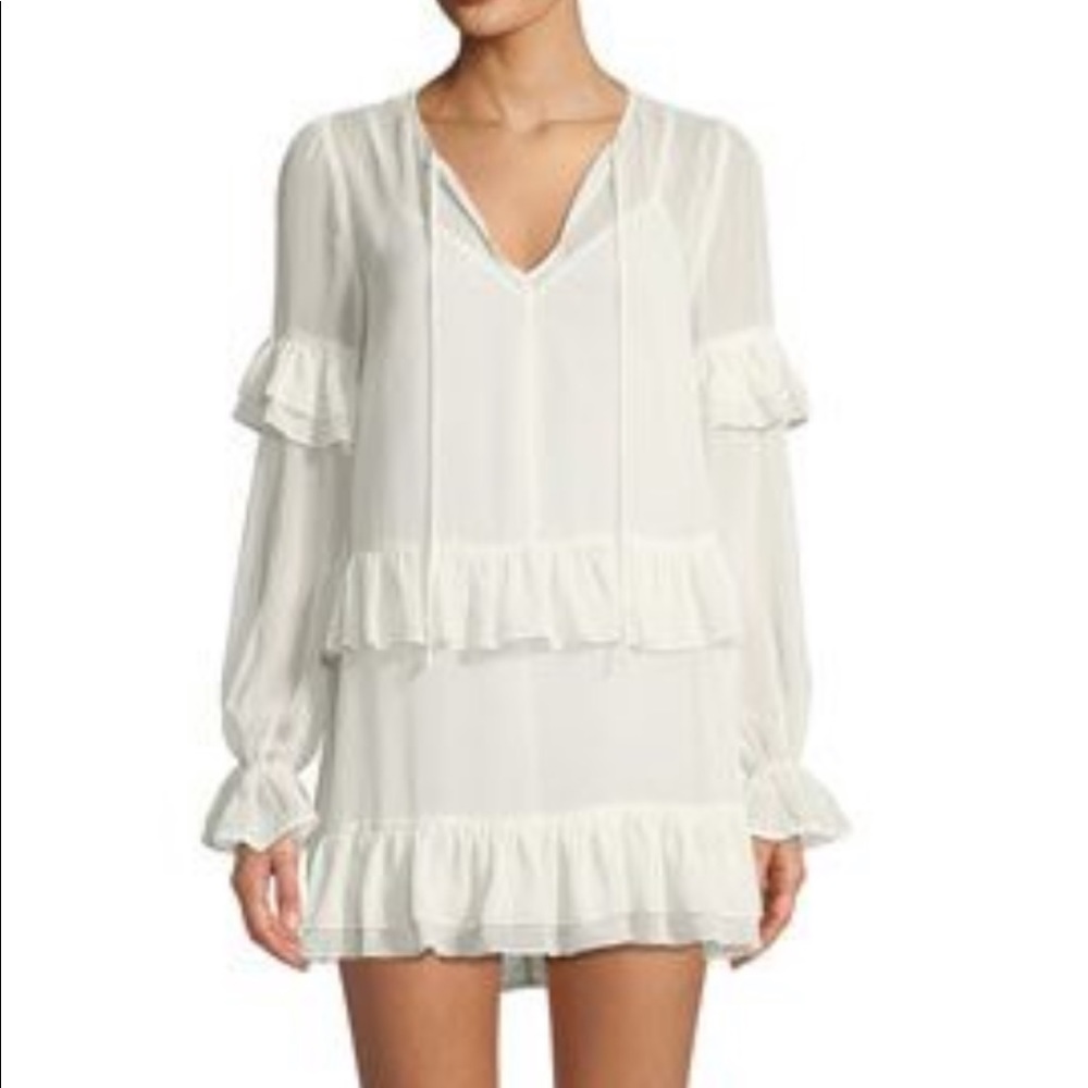 Tila Rosa Darla Ruffle Tunic Dress